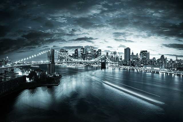 Brooklyn Bridge at Sunset