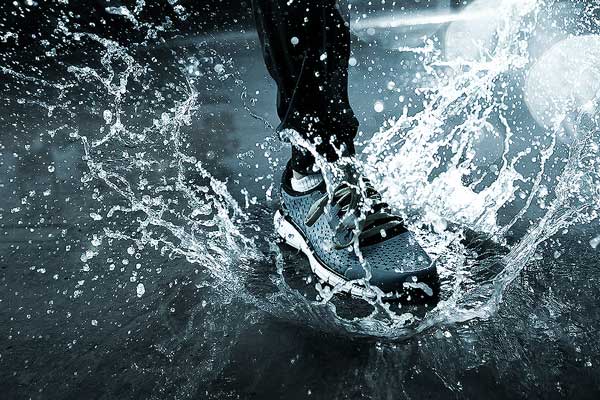 Running in the Rain